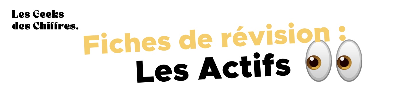 Fiches de révision : Les actifs